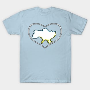 Ukrainian map T-Shirt
